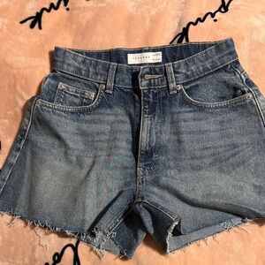 Topshop mom shorts